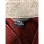 Kuhl  Women's size Large collared quarter zip in burgandy Photo 2