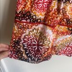 East 5th  Orange Floral Skirt Photo 1