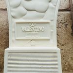 Valentino Garavani NWT  White Atelier Rubber Petal Slides Sandals Size 37 6-7 Photo 6