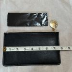 Stella McCartney Black Vegan Leather Glasses or Makeup Pouch. New. Photo 4