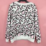 Wildfox  Leopard Oversized Jumper Pink Black NWT XS Photo 5