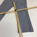 Free People  Pants Womens Large Kate Blue White Gingham Cropped Wide Leg Cotton Photo 10