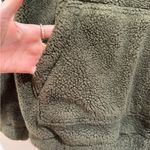 Billabong Cozy Olive Green Sherpa Hoodie Photo 3