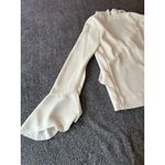 IRO  Cream Ruffled Blouse‎ Size 36 Photo 10