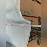 Calvin Klein NWT White Modern Cinch Versatile Blouse Crop Layering Vest Medium Photo 3