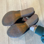 Kork-Ease  Gazania Black Suede Sandals Block Heel Leather Size 10 Photo 6