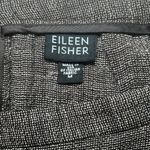 Eileen Fisher  Long Skirt Linen Blend Basketweave Brown Tweed Size Medium Photo 5