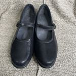 SAS Comfort Maria Black Snake Print Mary Jane Flats Size 11 M Photo 3