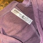 Kyodan Outdoor Athleisure T-shirt Dress in Eggplant - size small (petite) Photo 2