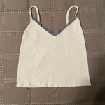 Brandy Melville Lace Trim Nicolette Tank Top Photo 0