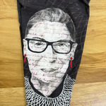 Yoga Democracy RGB Ruth Bader Ginsberg Leggings Womens Small Black Gym Stretch Photo 8