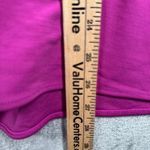 Banana Republic  Halter Neck Tank Top Purple Flowy Pleated Vacation Resort Large Photo 7