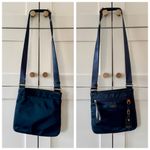 TUMI Voyageur Capri Crossbody Shoulder Bag, Navy Nylon & Gold Hardware Blue Photo 2