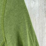 Horny Toad  Athletic Pullover Womens Small Green 1/4 Zip Floral Side Zip Pocket Photo 3