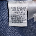 Ivy Jane  blue denim chambray skirt zipper‎ closure with tie size 8 Photo 6