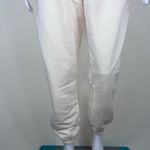 We Wore What  Solid Sweat Pants in Off White (L) Photo 2