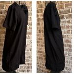 Nicole Miller NWT Linen Blend Black Dress Medium Job Interview Business … Photo 8