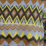 Andrew Marc Marc‎ New York by  argyle women’s medium sweater Photo 1