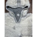 Anthropologie Akemi + Kin Women’s Faux Fur Hooded Pullover size SMALL White Photo 1