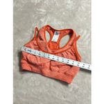 Gymshark  Women’s Size Medium Orange Marl Vital Boost Sports Bra Photo 3