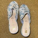 Blue And White Heels Size 8 Photo 1