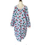 Jennifer Moore VINTAGE Christmas Polar Bears Flannel Nightgown Photo 1