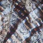 Ted Baker  Top Women's 1 Lyzaa Quartz Printed Neck Tie Blouse Long Sleeve Photo 3