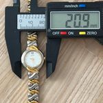 Seiko  Diamond Vintage Ladies Watch Two-Tone Bracelet Round White Dial Photo 10