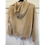 Aeropostale  Peanuts Snoopy Charlie Brown Group Hoodie Sweatshirt Size S Tan cozy Photo 4