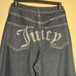 Juicy Couture Blue Wide Leg Jeans NWT Stone Rinse SZ 7/28 Lunita Y2K Pants Photo 1