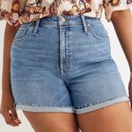 Madewell High-Rise Denim Shorts in Quintell Wash: TENCEL™ Lyocell Edition 32 Photo 0