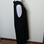 cupio black sleeveless tee shirt shift dress size XL Photo 3