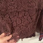 Anthropologie Bl^nk London Savannah lace tiered boho beaded blouse size S Photo 10