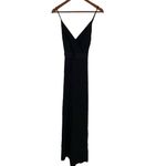 BCBGMAXAZRIA Black Wide Leg Swarovski Crystal Cocktail Formal Jumpsuit Sz 12 NWT Photo 8