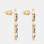 Christian Dior Petit CD Earring Gold-Finish Metal, White Resin Pearls Photo 2