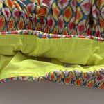 Lucky In Love Feeling Groovy Skort Skirt L Yellow Pink Smocked Golf Pickleball * Size L Photo 12