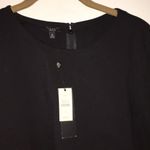 Talbots 𝅺nwot  loose fitting blouse black size medium Photo 1