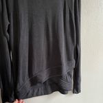 Athleta [] Charcoal Serenity Criss Cross Pullover- Small Photo 3