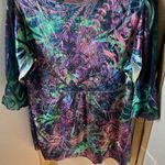Live and let live  Multicolor Abstract Blouse pxl Photo 3
