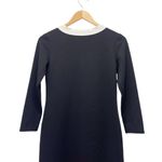 NEW Sonnet James Lou Dress Black & White Textured Waffle Knit Play Dress Size XS Photo 5