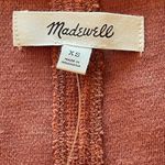 Madewell ‎ Pink Knit Texture And Thread Full Sleeve V Neckline Long Sleeve Top XS Photo 6