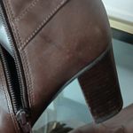 Ralph Lauren brown leather heeled boots size 7.5 Photo 12