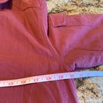 Aritzia Wilfred Free Alyona Cotton Puffy Button Plum Jacket Coat Size XXS 2XS Orange Photo 5