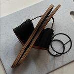 Catherine Malandrino Catherine’s Black and Brown Women's Sandals Slip ons Flats size 8 Photo 6