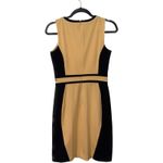 New York & Co. 7th Avenue | NWT Black and Yellow Sheath Dress | Size 0 Photo 3
