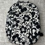 Vera Bradley  Black and White Floral Backpack Photo 0