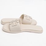 Tory Burch • Double-T Nappa Leather Slide Photo 9