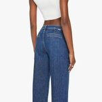 MOTHER Dodger Prep Ankle Jeans in Yee Haw 25 Blue Photo 3