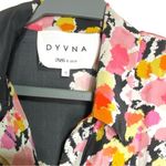 Dyvna Print Silk Shirtdress in Pink Floral Bouquet with Braided Belt 10 Photo 2