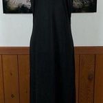 Pretty Vintage 1970s Fred Rothschild California Maxi Dress! Black Size 10 Photo 0